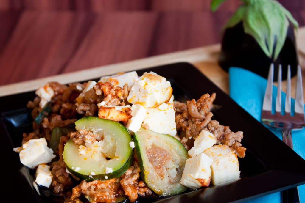 LowCarb Griechischer Hack- Auflauf – Mellys Köstlichkeiten