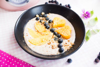 LowCarb Mandelporridge