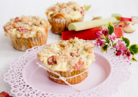 LowCarb Rhabarber-Streusel-Muffins