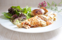 Low Carb Überbackener Spargel