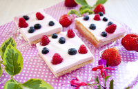 Low Carb Wackelpudding Schnitten