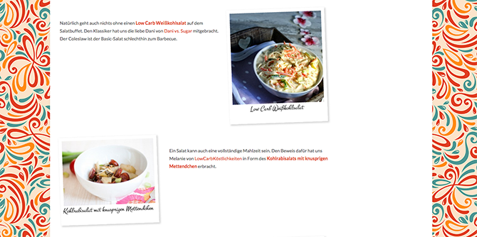 Low Carb Salatbuffet