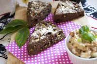 Low Carb Zucchini Scones mit Thunfischsalat