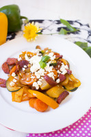 Low Carb Chorizo Gemüsepfanne