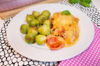 Low Carb Paprikageschnetzeltes Gratin