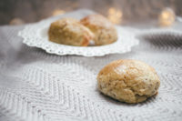 Low Carb Cookies mit Karamellfüllung
