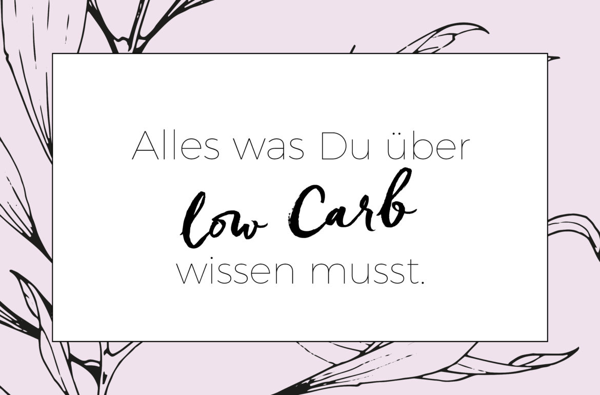 alles über low carb diät