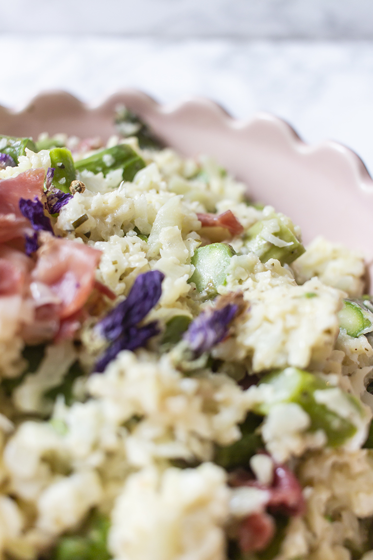 Low Carb Spargel Risotto