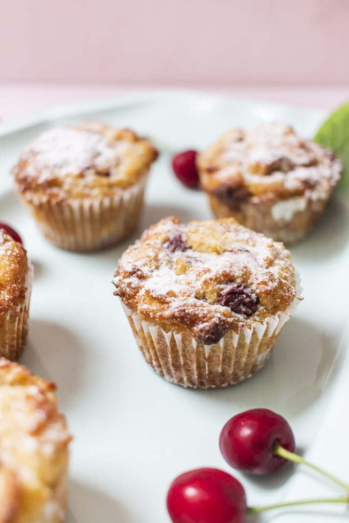 Kirschmuffins mit weißer Schokolade (low carb, zuckerfrei) – Low Carb ...