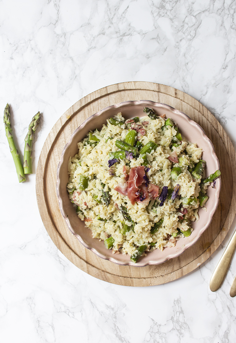 Low-Carb Spargelgericht
