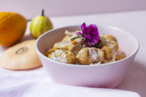Butternut Kürbis Gnocchi (glutenfrei, low carb)