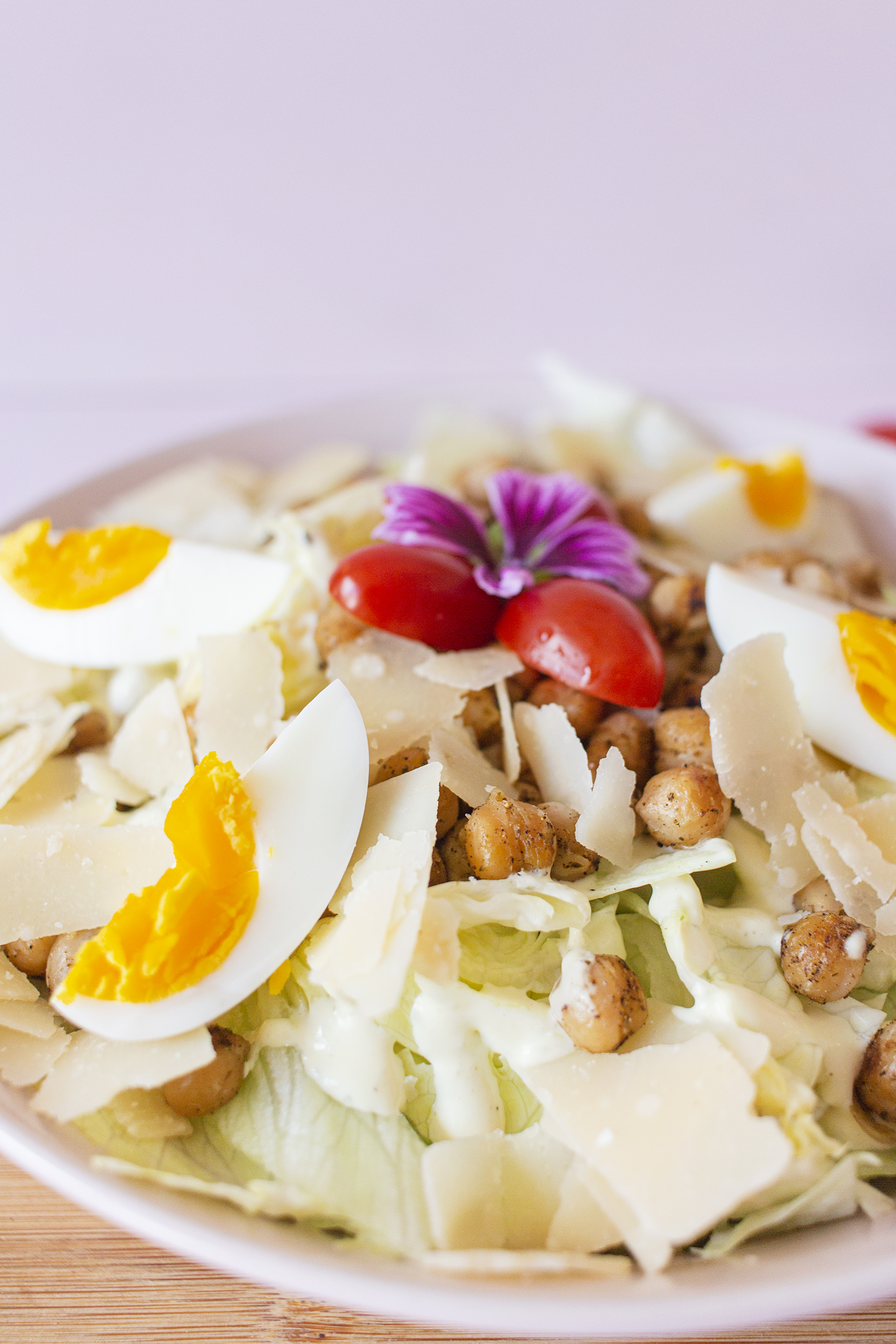 Caesar Salad ohne Fleisch (LowCarb) Low Carb Köstlichkeiten