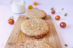 Burger Brötchen (Low-Carb, glutenfrei, Buns)