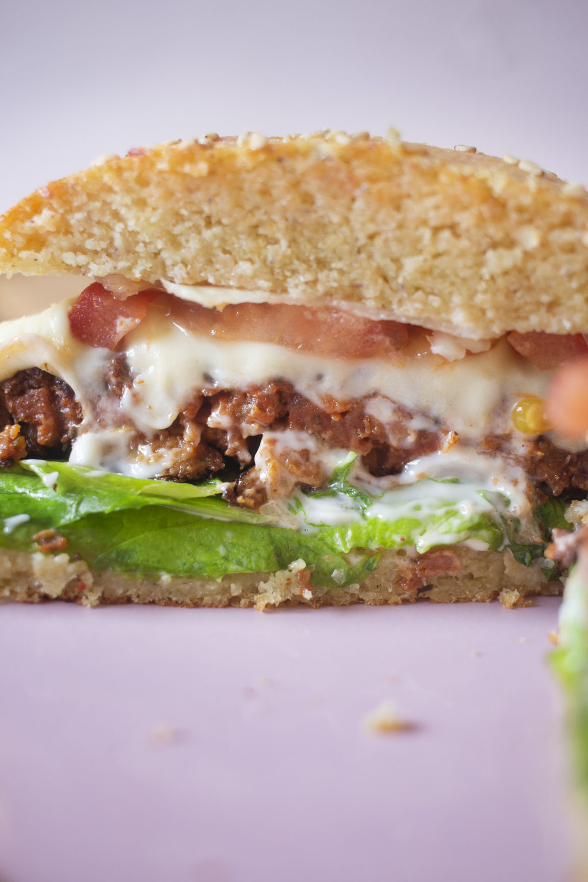 Vegetarische Burger Patties (LowCarb, Erbsen Burger, Pea Burger