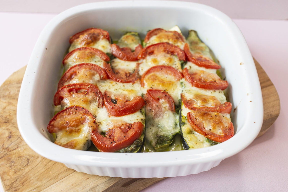 Zucchini Caprese (Low-Carb) – Low Carb Köstlichkeiten