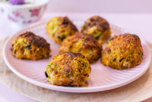 Zucchini Kroketten (Low-Carb)