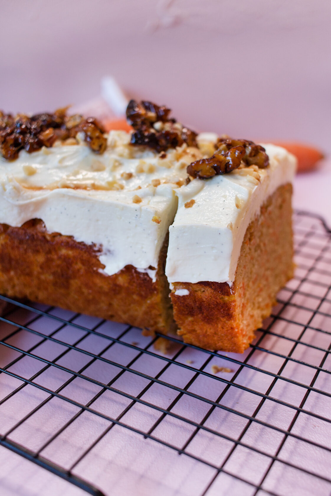 Der perfekte Low-Carb Möhrenkuchen (Carrot Cake wie bei Starbucks ...