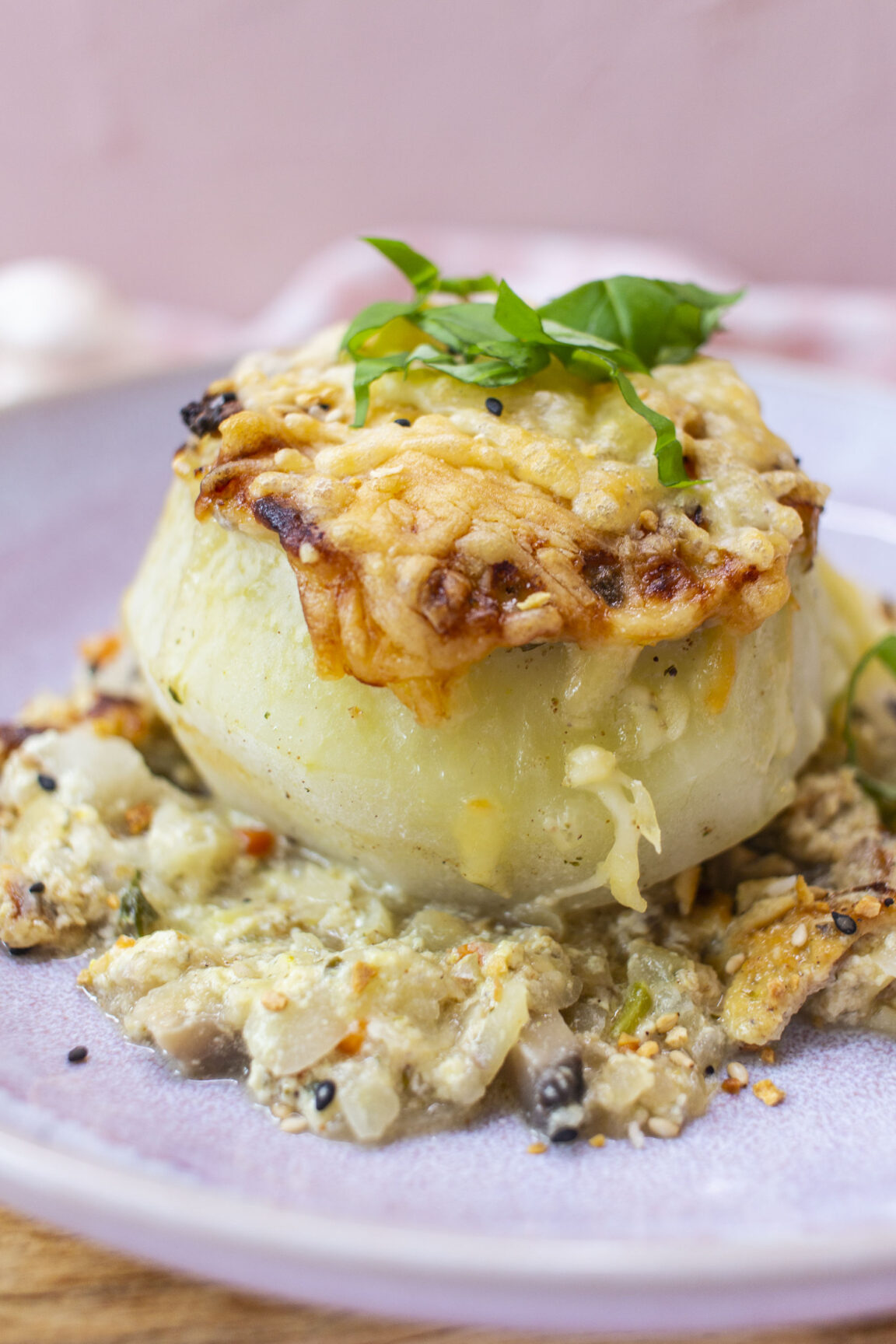 Gefüllte Kohlrabi (Low-Carb &amp; vegetarisch) – Low Carb Köstlichkeiten