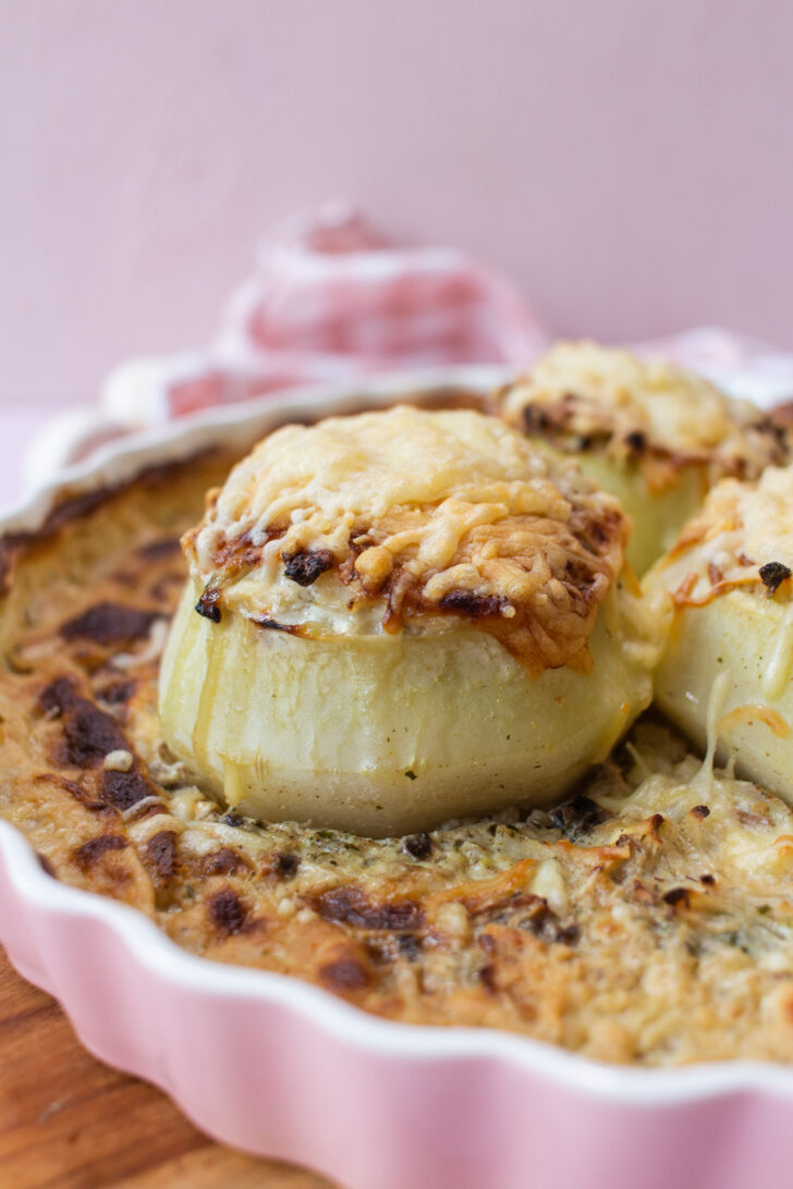 Gefüllte Kohlrabi (Low-Carb &amp; vegetarisch) – Low Carb Köstlichkeiten