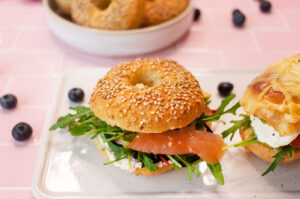 Bagel / Brötchen aus nur zwei Zutaten (Low-Carb)