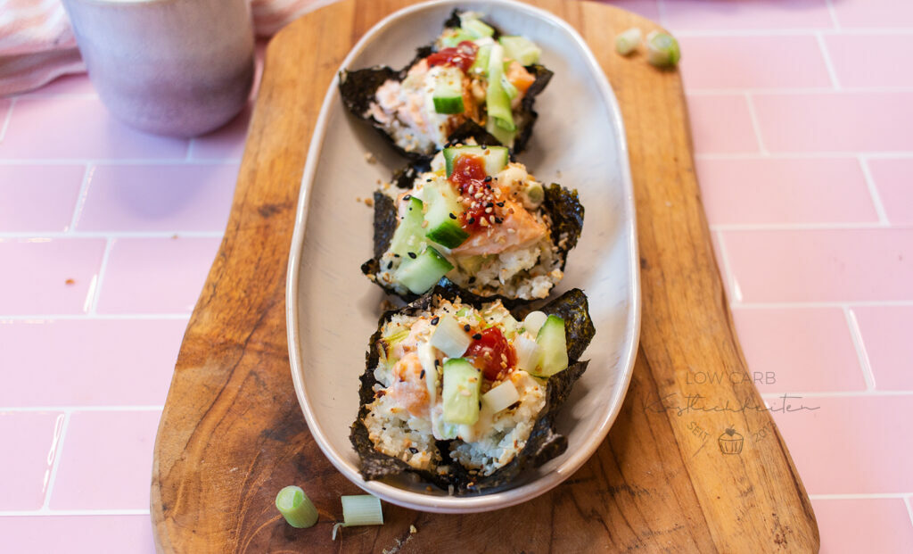 Diese Sushi Muffins (Low-Carb) retten deine Diät!