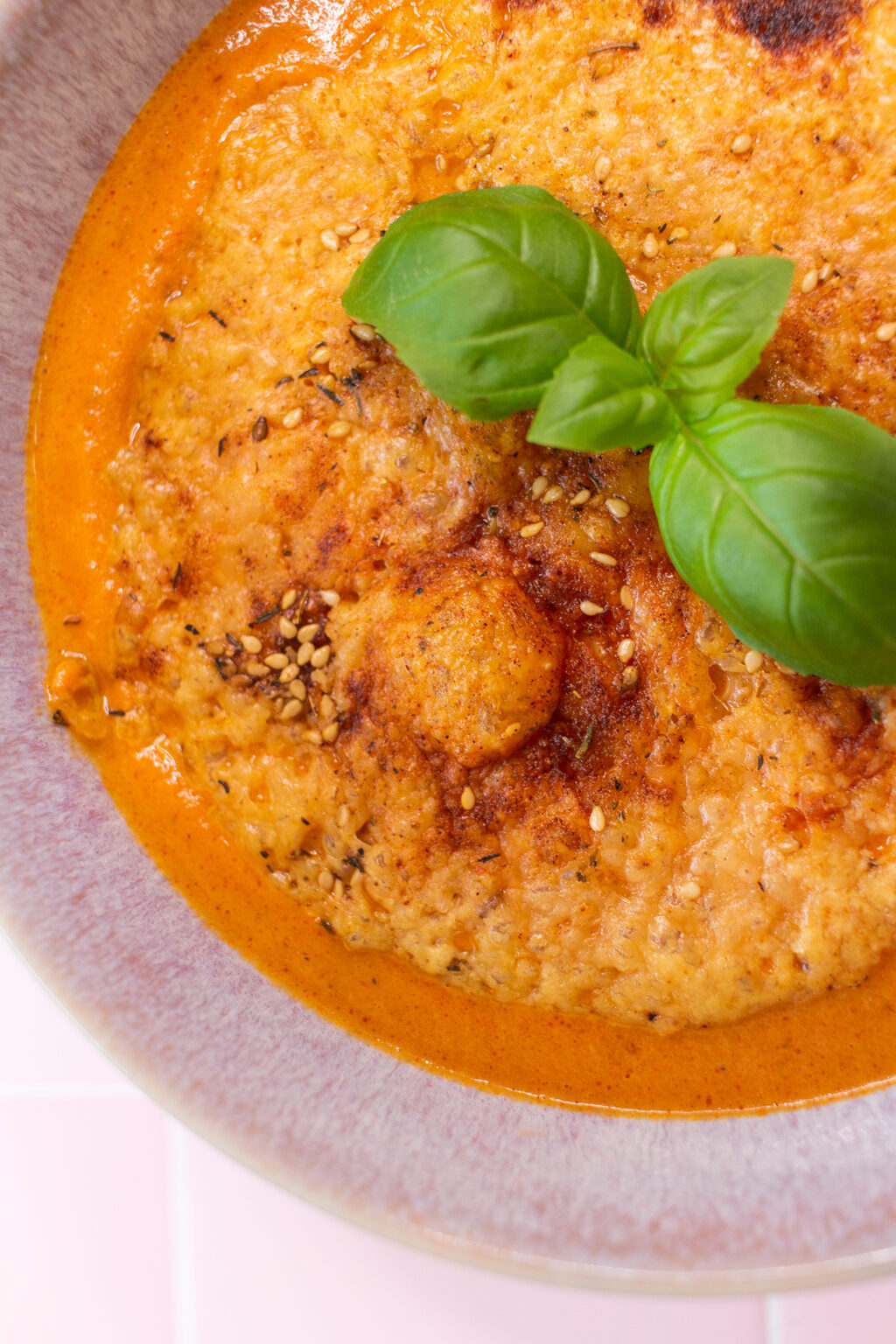 Geschmacksexplosion: geröstete Tomaten-Paprika-Suppe (mit grilled ...