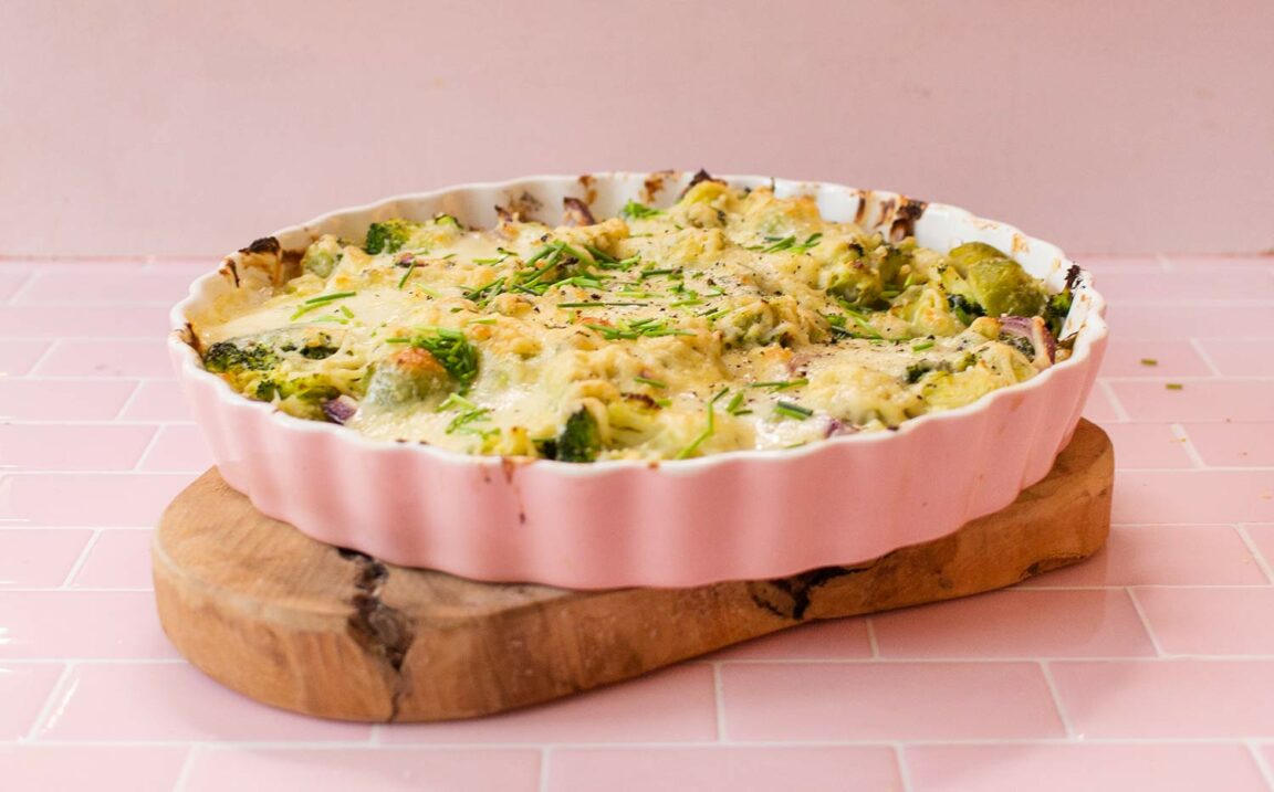 Cremiges Onepot Brokkoli Gratin (Low-Carb) – Mellys Köstlichkeiten