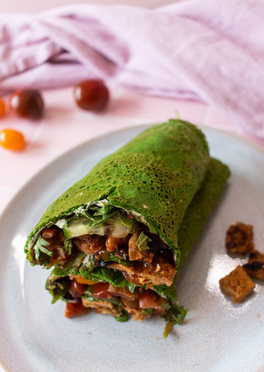 Low-Carb Wraps aus nur zwei einfachen Zutaten! (Spinatwraps) – Low Carb ...