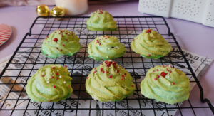 Low-Carb Feenküsse, traumhafte Plätzchen für die Weihnachtszeit ohne Zucker