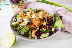 Meal Prep Glasnudelsalat: Lecker und Praktisch für Unterwegs, Low-Carb