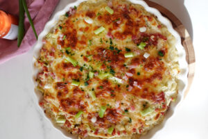 Flammkuchen Tarte – Ein Low-Carb Rezept Highlight für Genuss ohne Reue