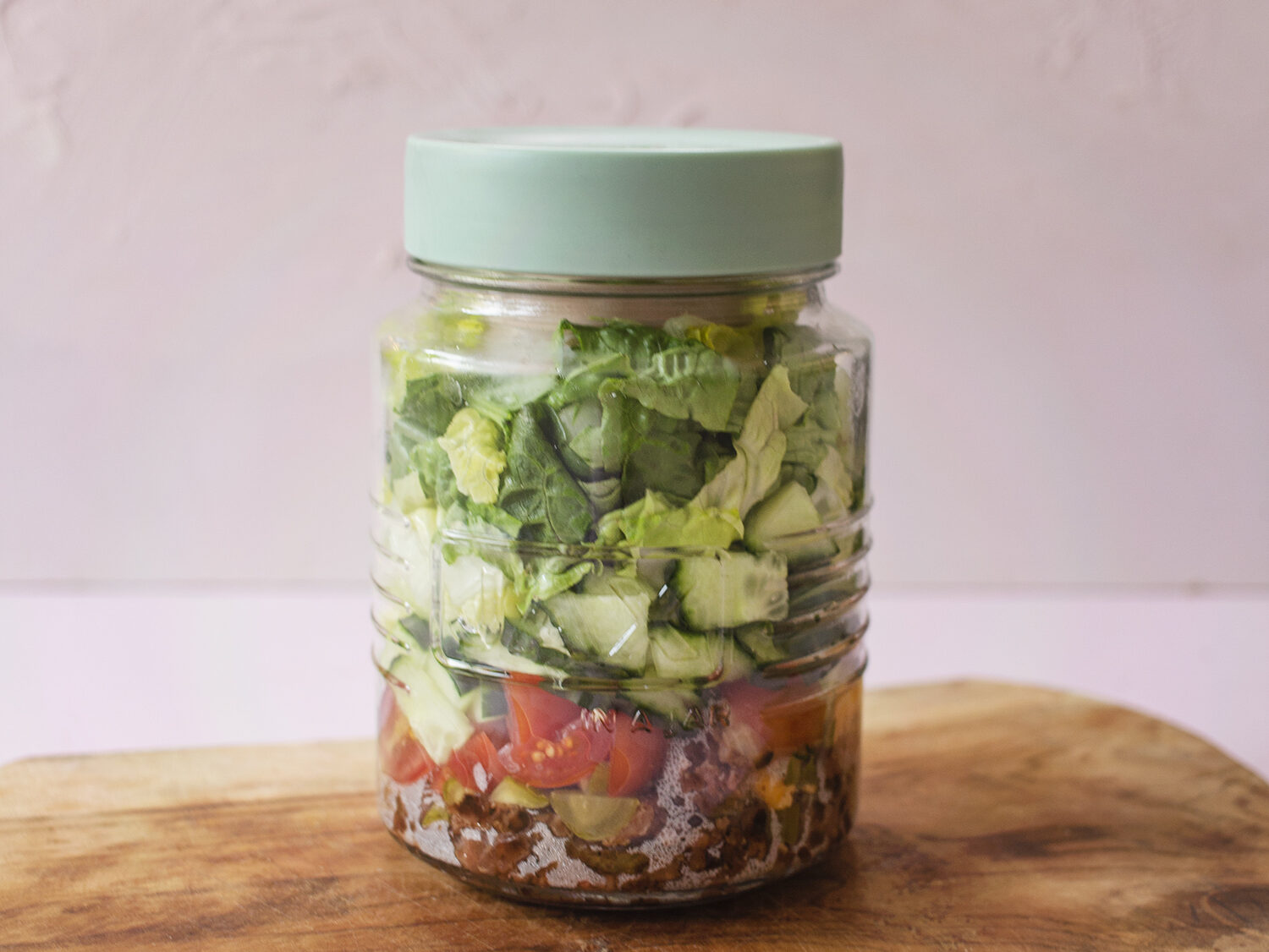 Low Carb Big Mac Salat zum abnehmen