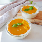 Gesundes Mango Tiramisu – zuckerfrei, eiweißreich & herrlich cremig, low-carb