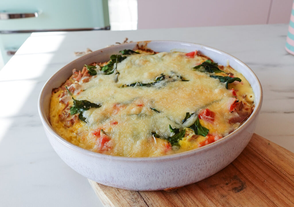 5-Minuten-Protein-Quiche – Das perfekte eiweißreiche Frühstück 💪🏼