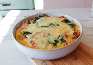 5-Minuten-Protein-Quiche – Das perfekte eiweißreiche Frühstück 💪🏼