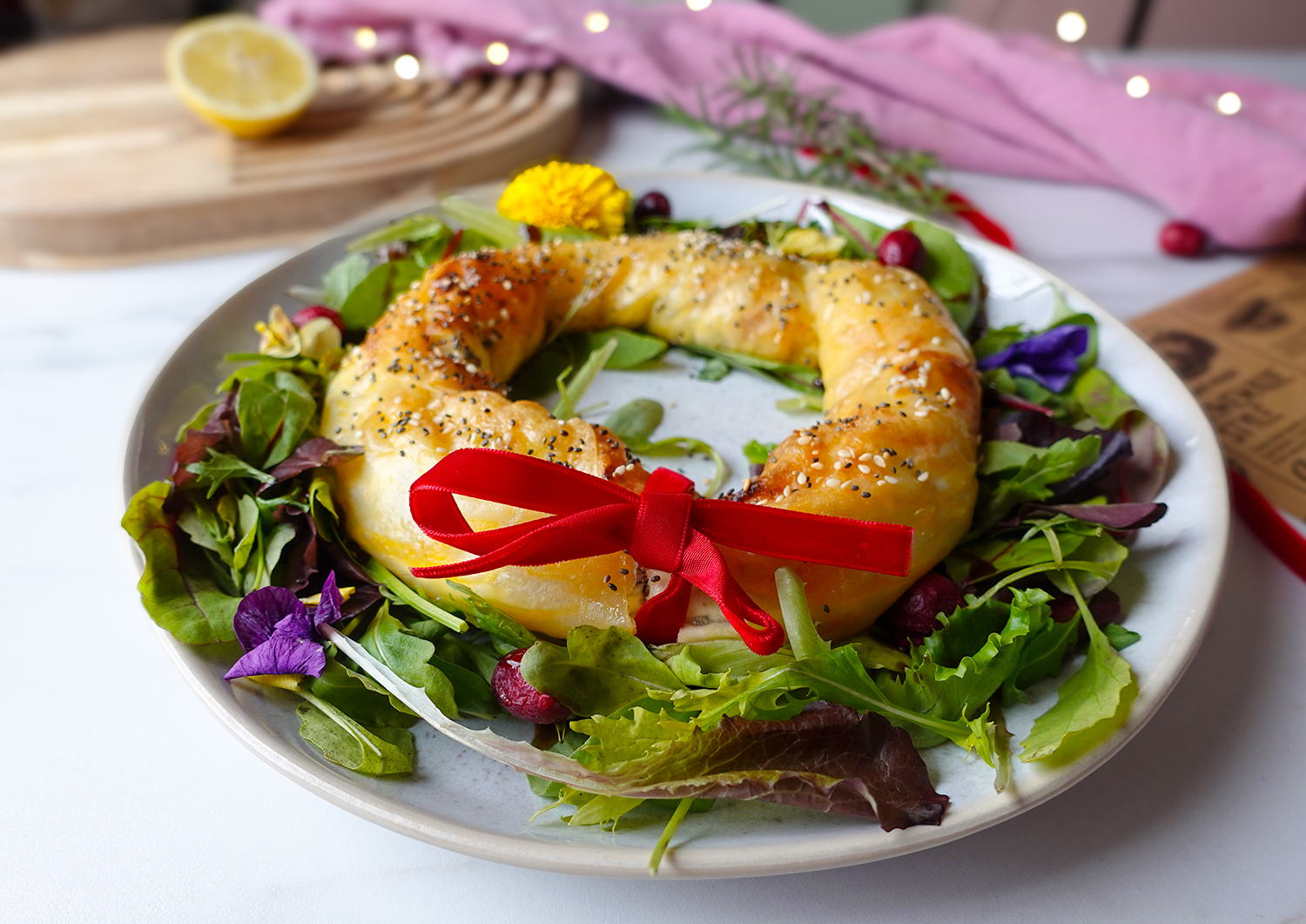 Knusprige Lachs-Dill-Rolle ohne Blätterteig, frisch aus dem Airfryer