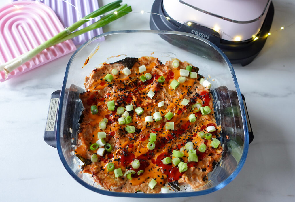 Dieser Sushi Bake macht süchtig – mein einfaches Ofen-Sushi aus dem Airfryer